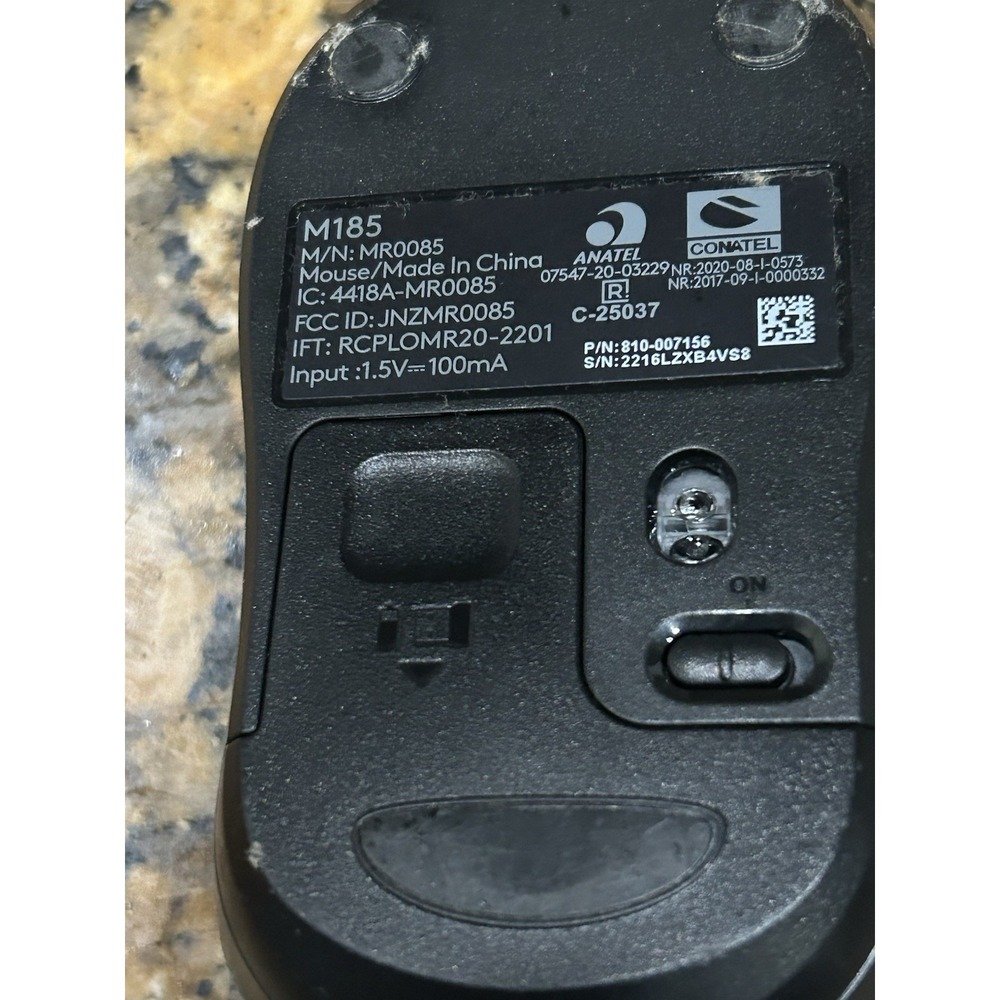 Logitech M185 Wireless Mouse - Picture 2 of 2
